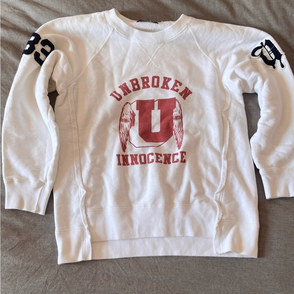 undercover jun takahashi Unbroken innocence sweatshirt white small Japanese 1 - Picture 2 of 11